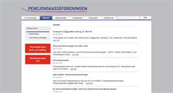 Desktop Screenshot of pensjonskasser.no